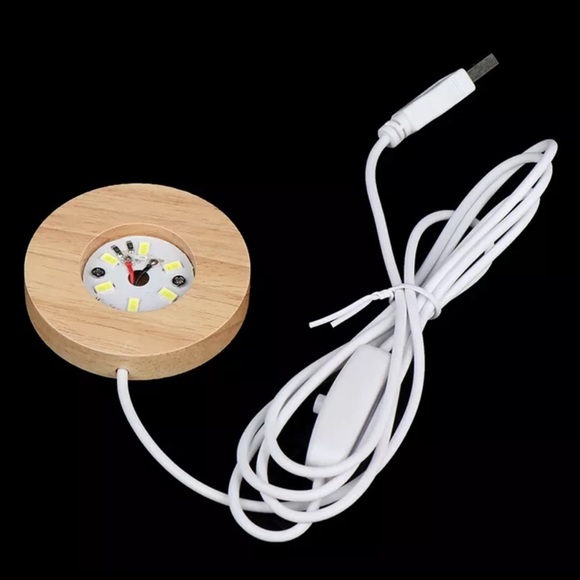 Genuine Selenite Unicorn horn spiral tower light - Picture 3 of 10